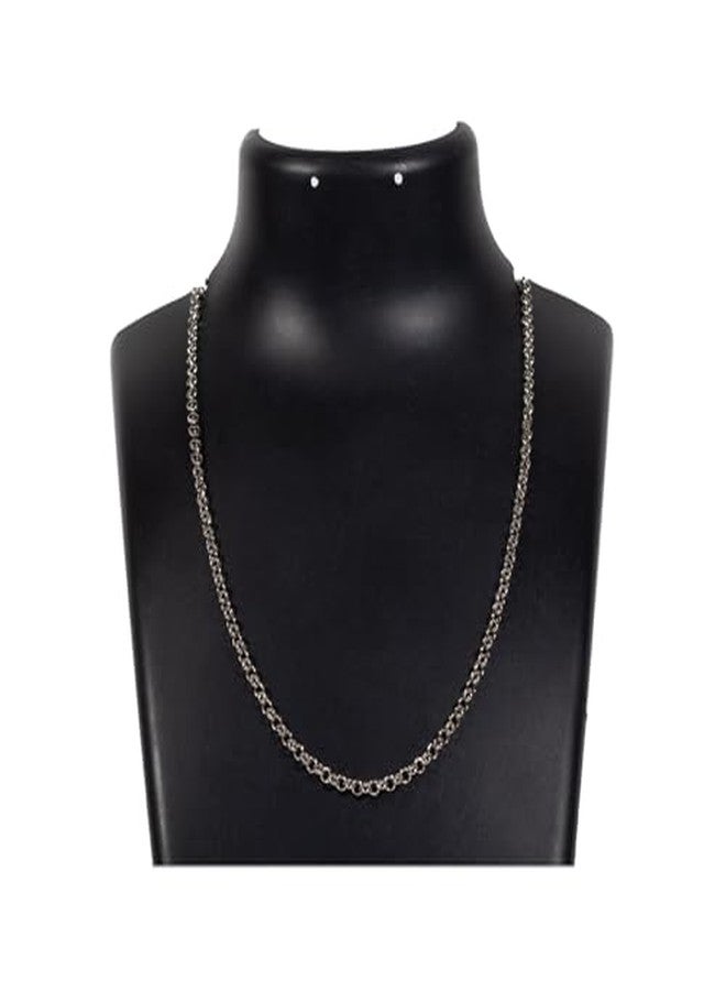 itsy-bitsy Itsy Bitsy Snake Chain 6 Nickel - 30 Inch Sturdy Flexible Chain for Jewellery Making, Necklaces, Pendants & Beading Projects - Image 2